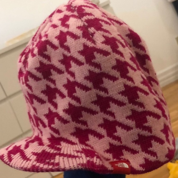 North Face Houndstooth Patterned Beanie Visor - Picture 9 of 9